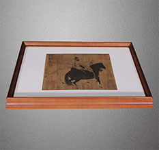 尤溪书画装裱配框服务案例